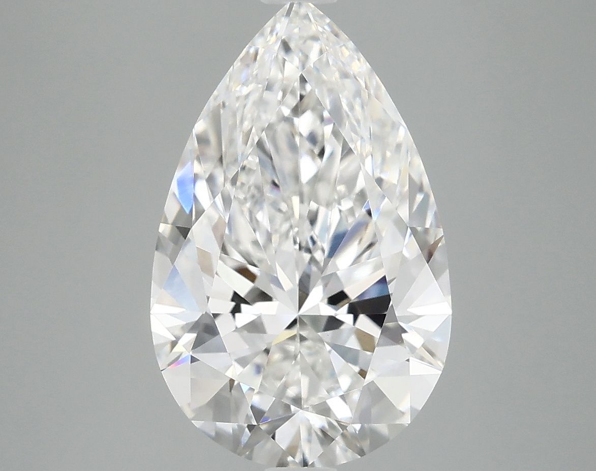 3.96 ct. pear Lab Grown Diamond front image