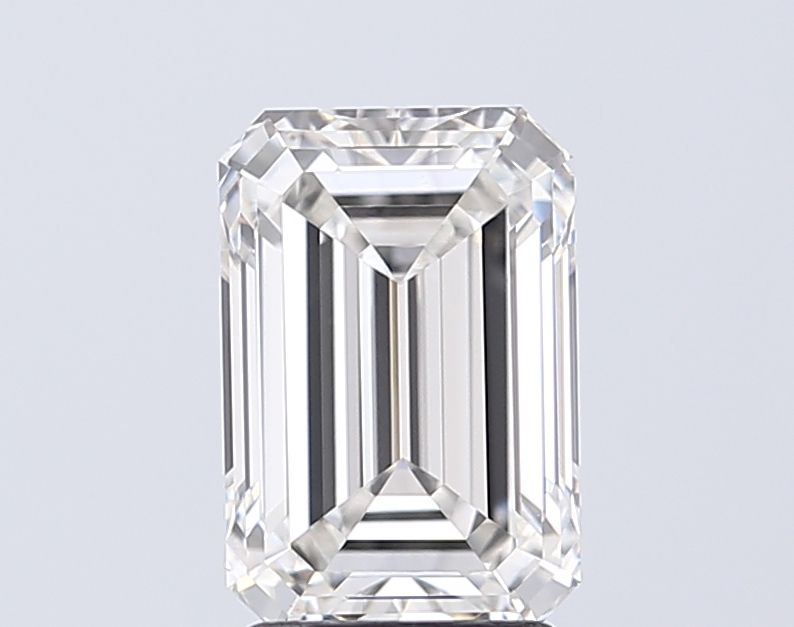 2.58 ct. emerald Lab Grown Diamond front image