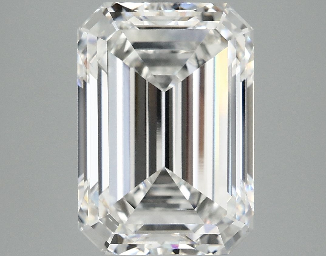 5.87 ct. emerald Lab Grown Diamond front image