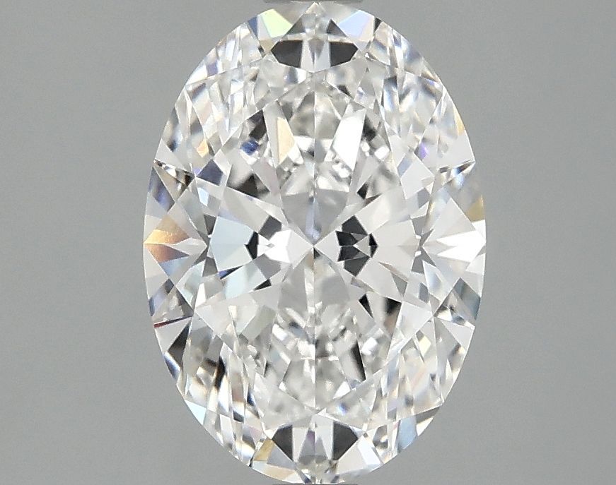 2.10 ct. oval Lab Grown Diamond front image