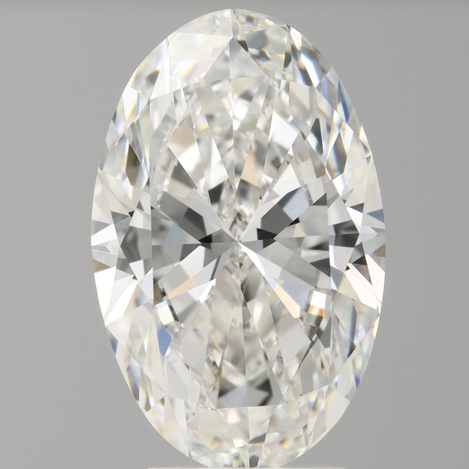 4.01 ct. oval Lab Grown Diamond front image