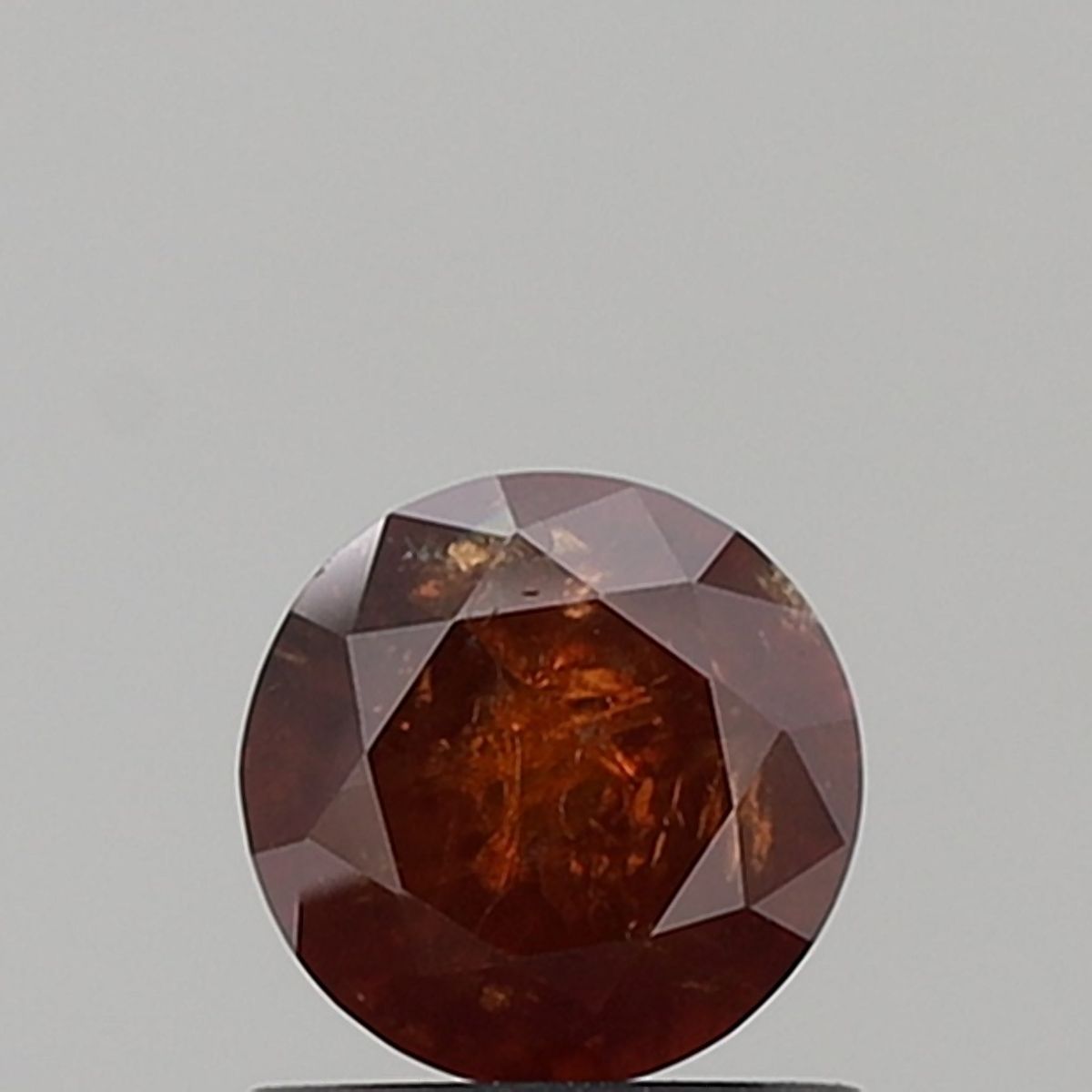 0.84 Carat Round Diamond Salt and Pepper VVS2