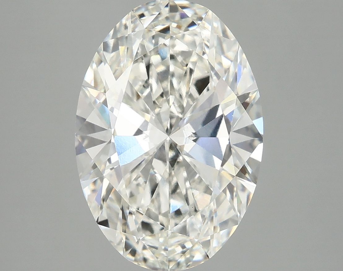 4.02 ct. oval Lab Grown Diamond front image