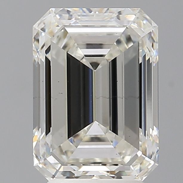3.57 ct. emerald Lab Grown Diamond front image
