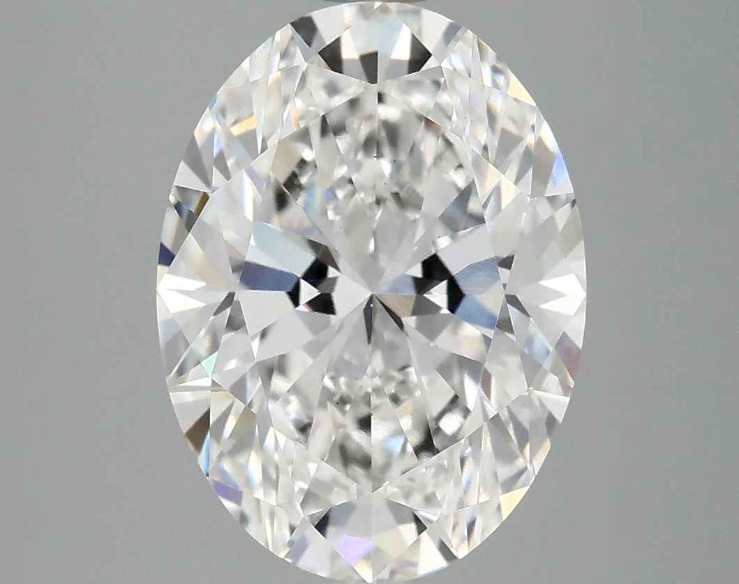 3.96 ct. oval Lab Grown Diamond front image