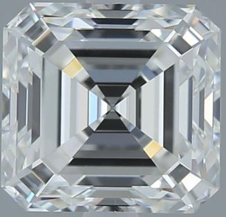 1.70 ct Asscher diamond