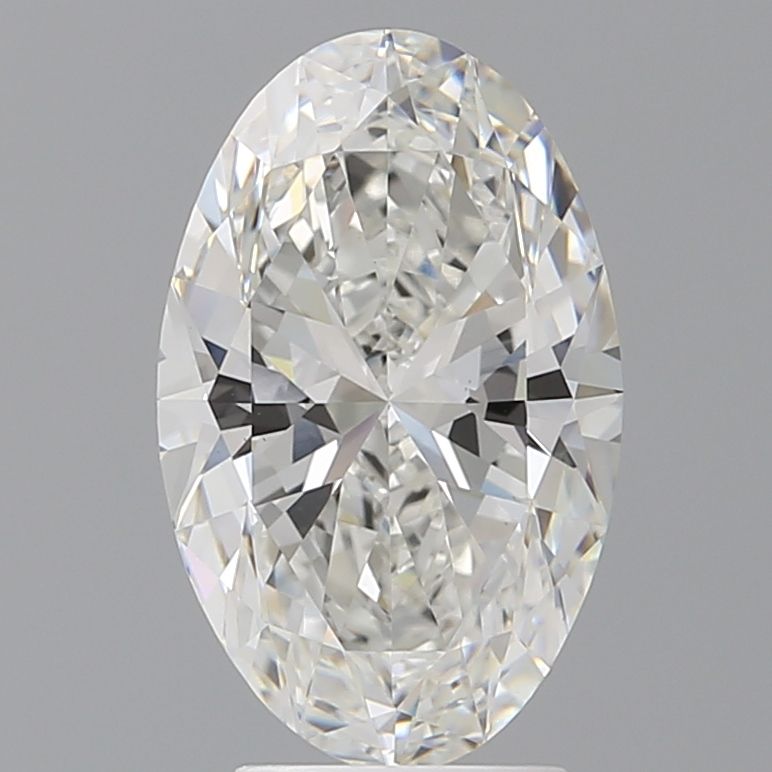 3.55 ct. oval Lab Grown Diamond front image