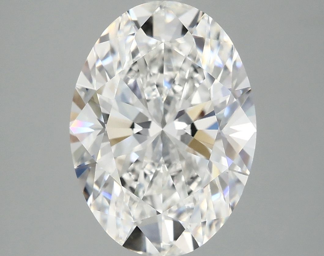 4.10 ct. oval Lab Grown Diamond front image