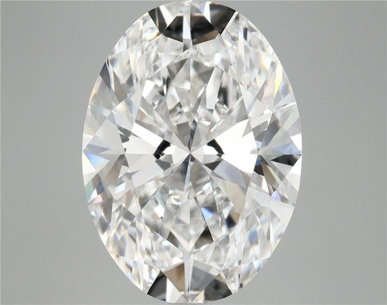 5.94 ct. oval Lab Grown Diamond front image