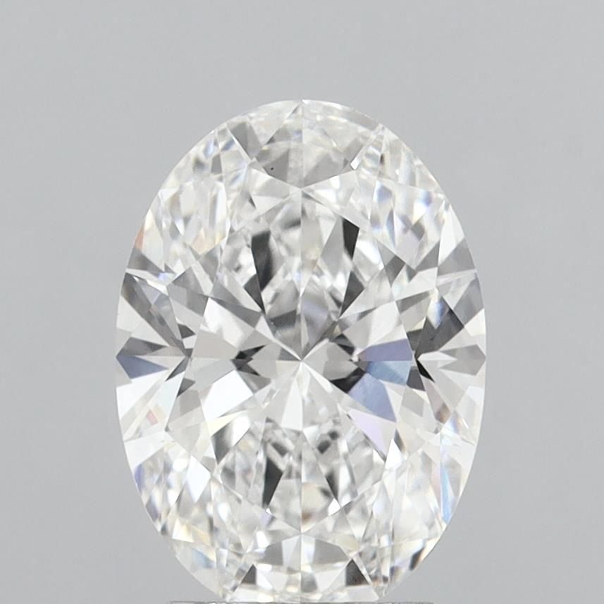3.06 ct. oval Lab Grown Diamond front image