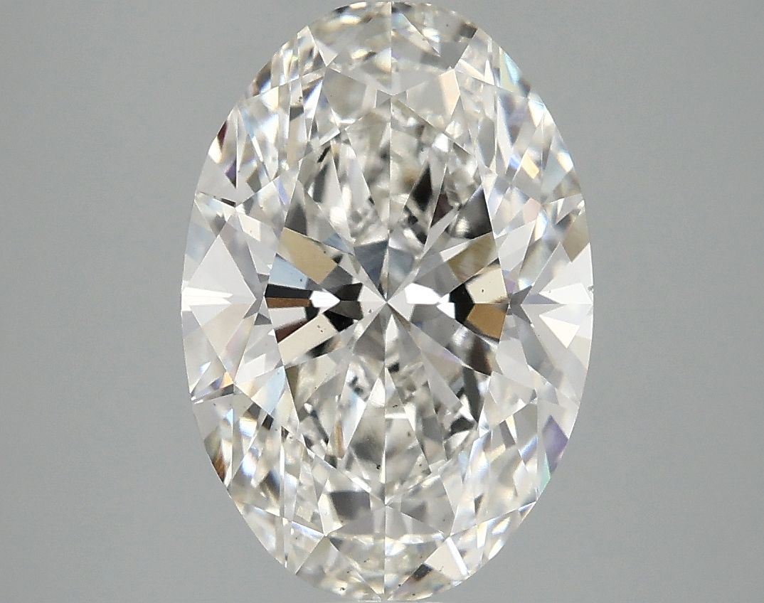 3.73 ct. oval Lab Grown Diamond front image
