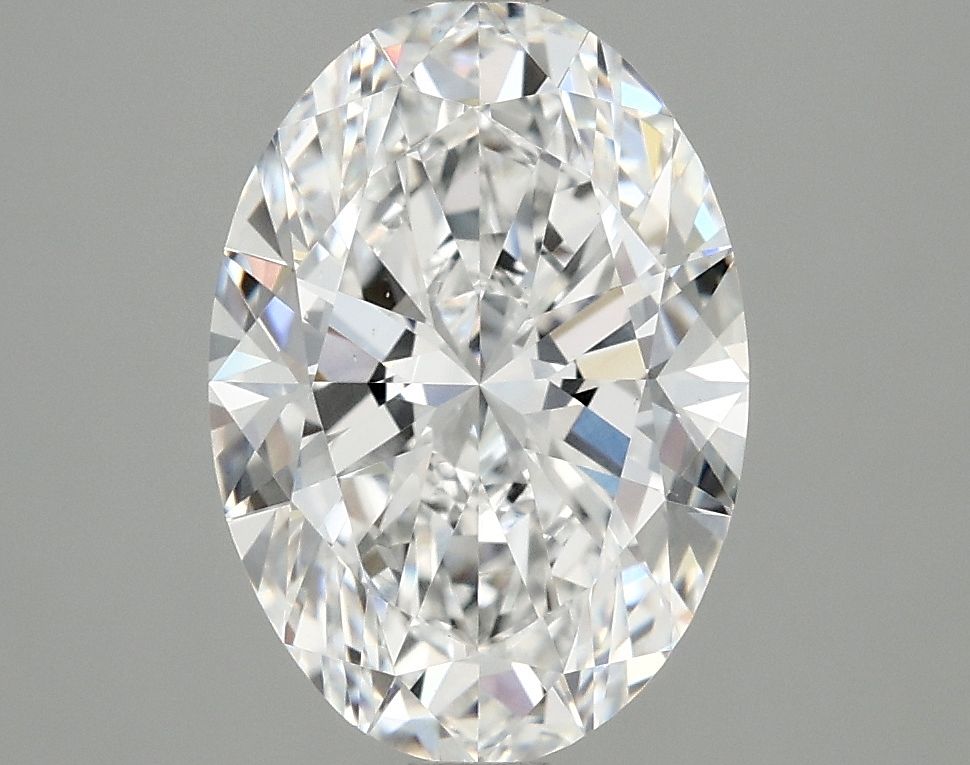 3.08 ct. oval Lab Grown Diamond front image