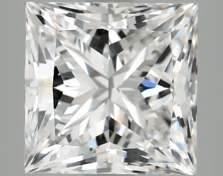 4.15 ct. princess Lab Grown Diamond front image
