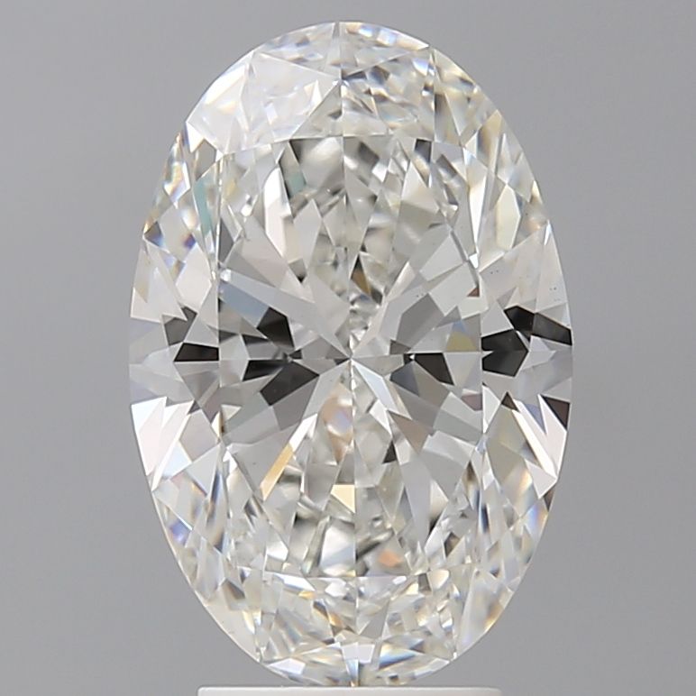 4.01 ct. oval Lab Grown Diamond front image
