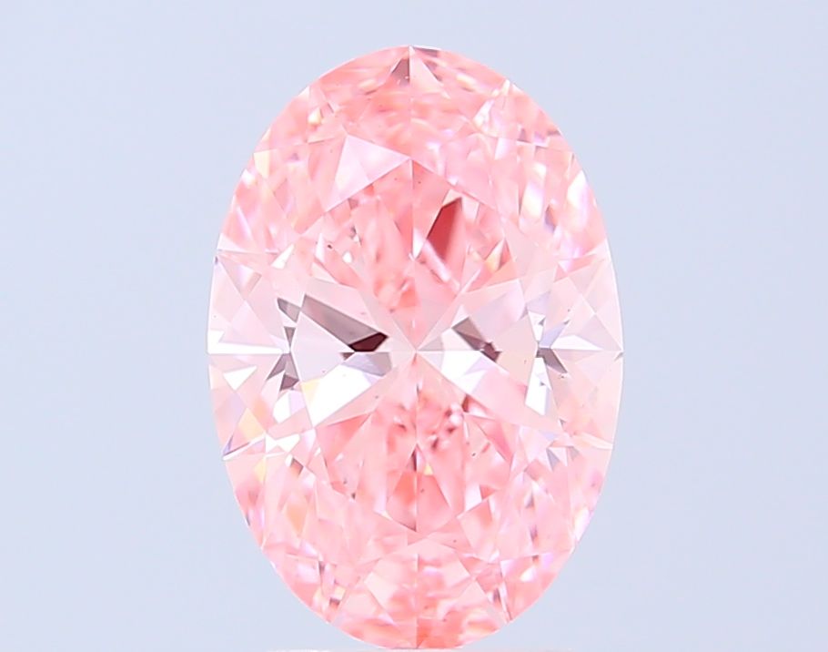 3.01 ct. oval Lab Grown Diamond front image