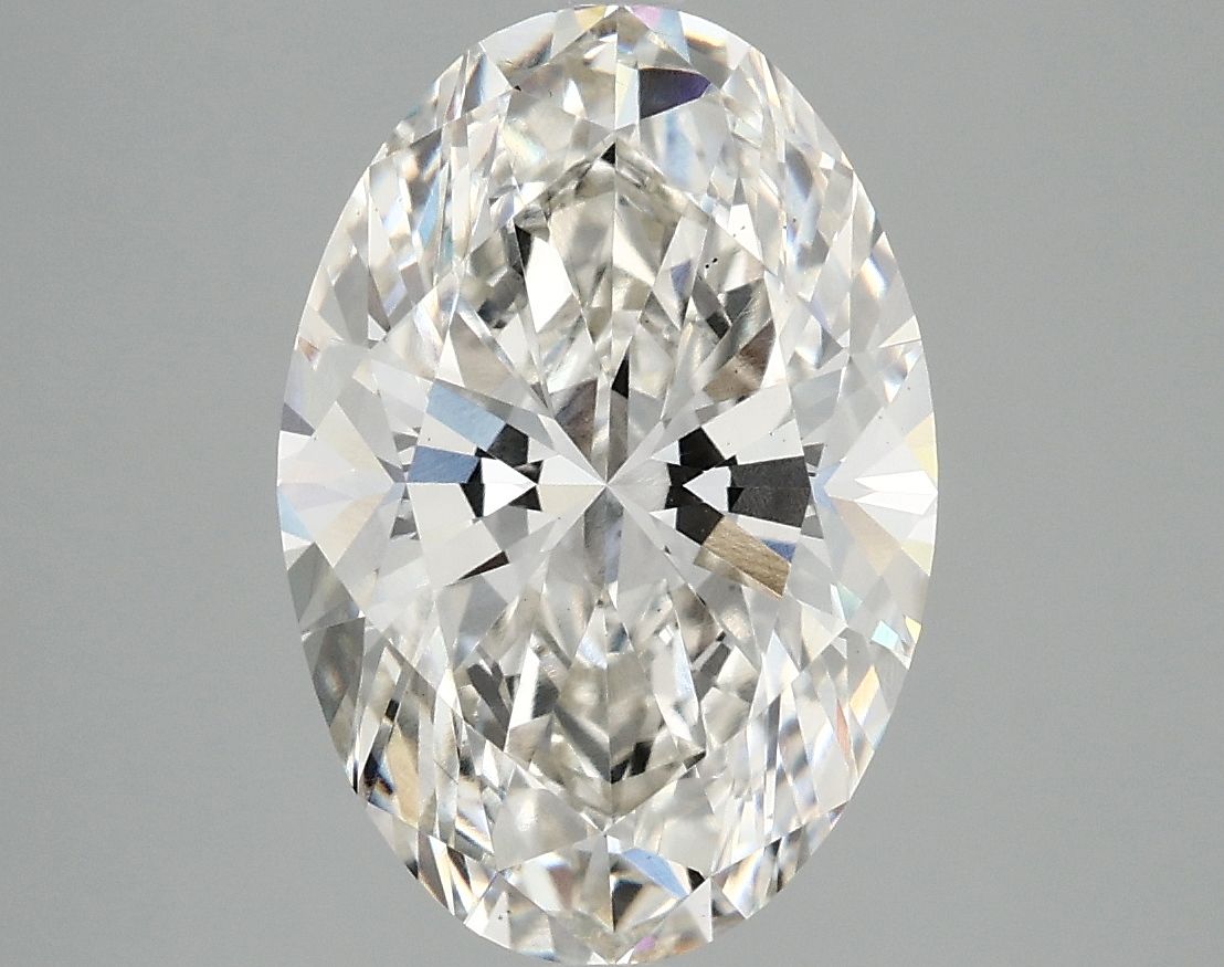 3.95 ct. oval Lab Grown Diamond front image