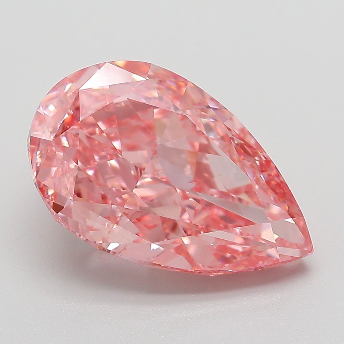 5.29 ct. pear Lab Grown Diamond front image