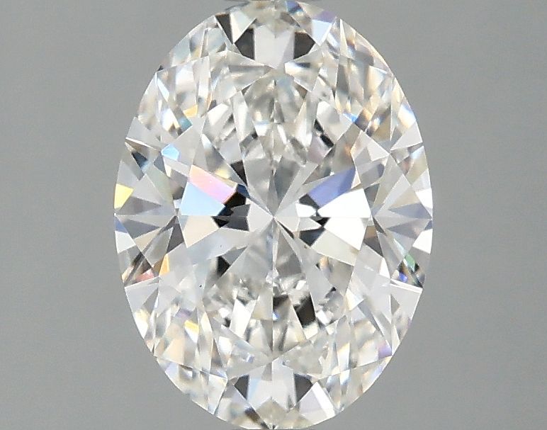 1.56 ct. oval Lab Grown Diamond front image