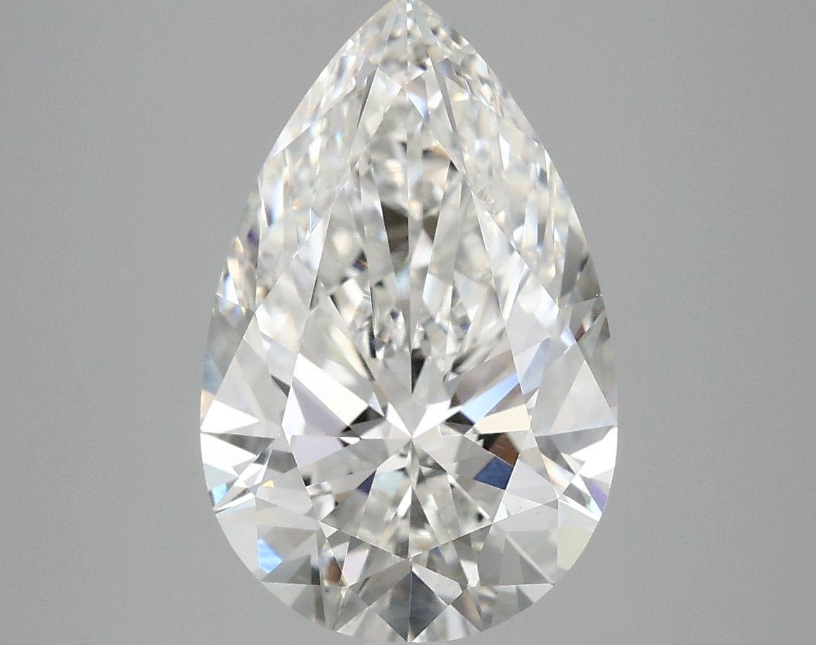 4.10 ct. pear Lab Grown Diamond front image