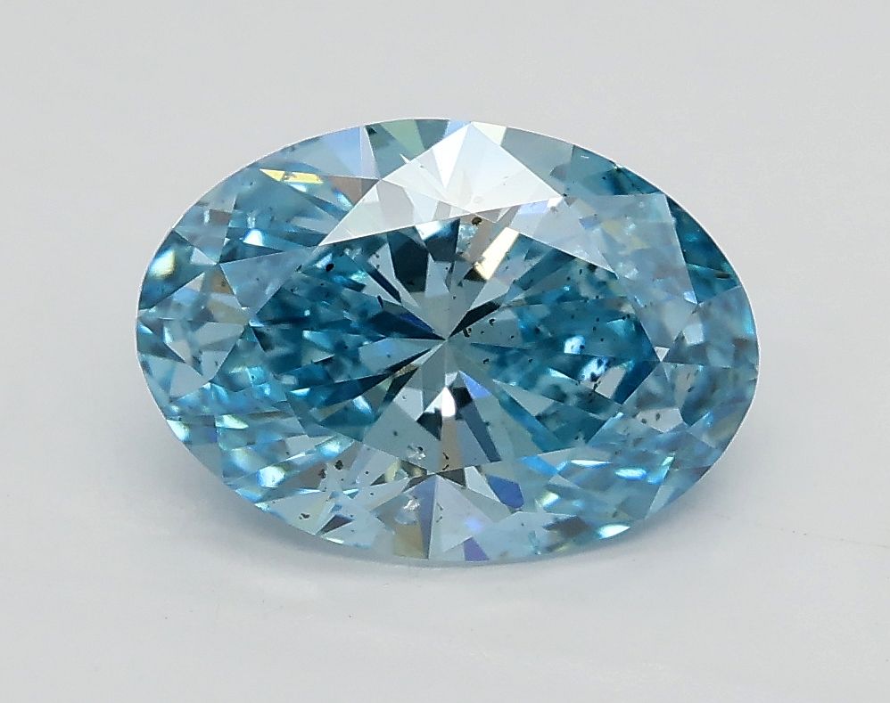 1.71 ct. oval Lab Grown Diamond front image