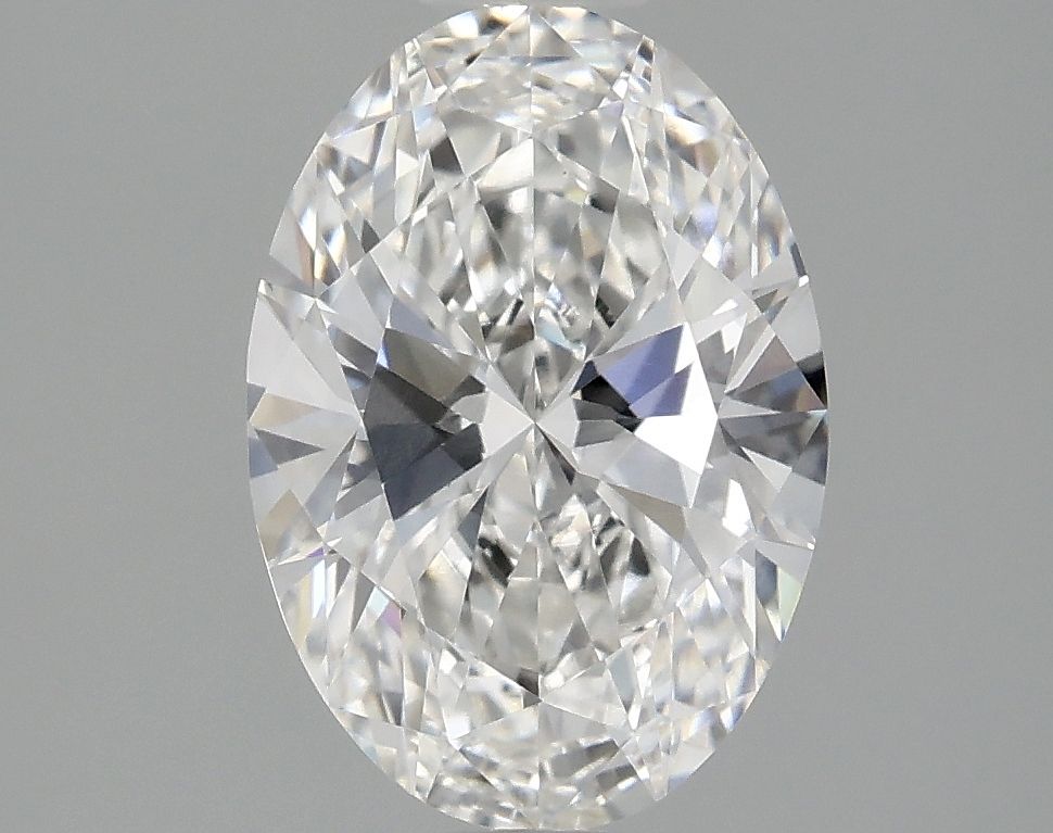 1.37 ct. oval Lab Grown Diamond front image
