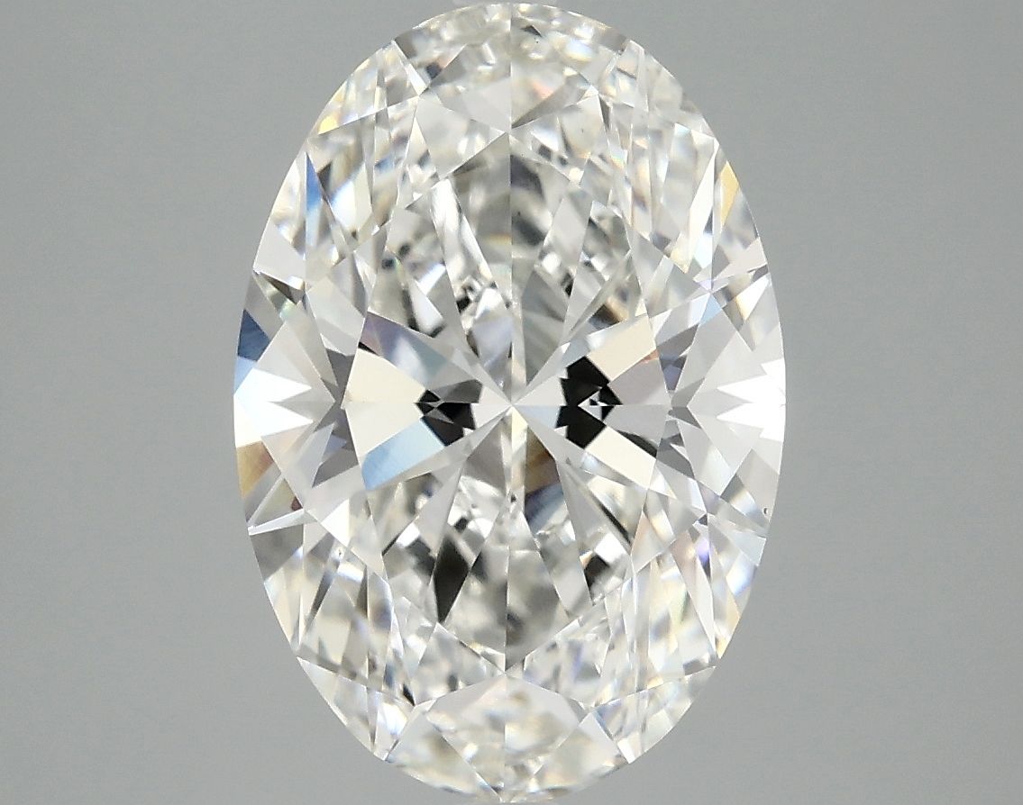 4.09 ct. oval Lab Grown Diamond front image