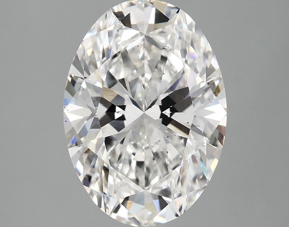 3.08 ct. oval Lab Grown Diamond front image