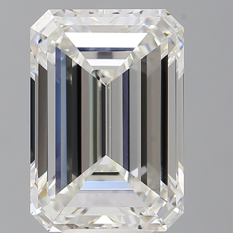 8.05 ct. emerald Lab Grown Diamond front image