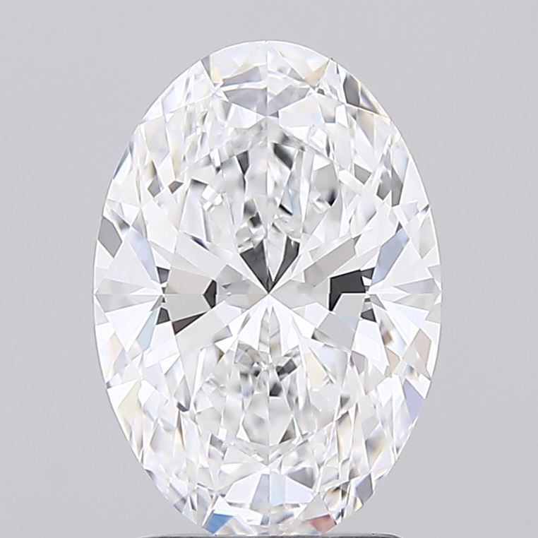 2.11 ct. oval Lab Grown Diamond front image