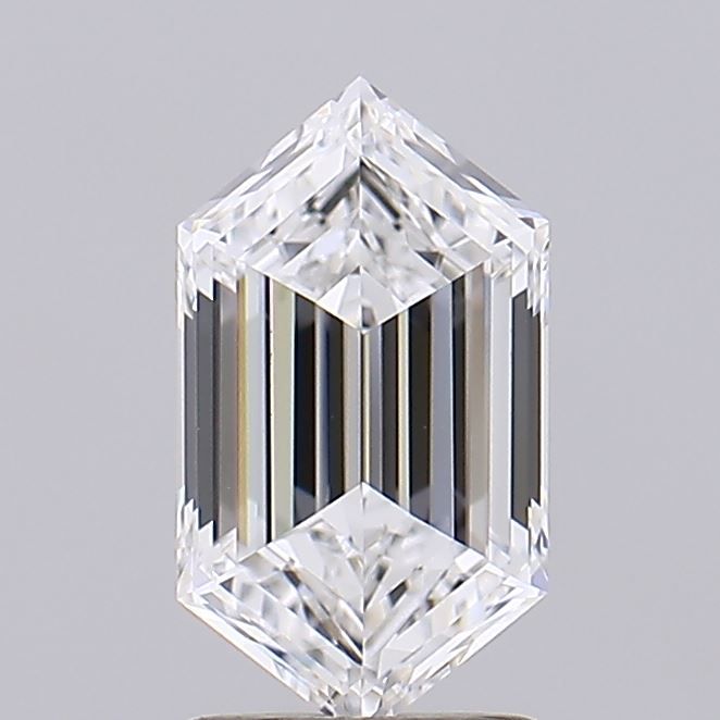 1.58 ct lab-grown Hexagonal Diamond