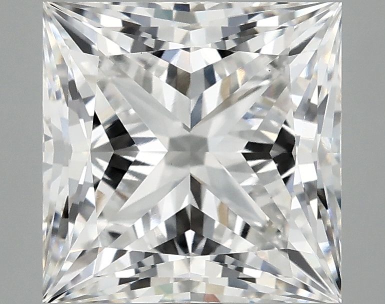 4.10 ct. princess Lab Grown Diamond front image