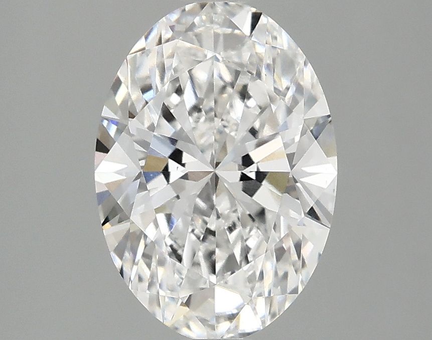 2.06 ct. oval Lab Grown Diamond front image
