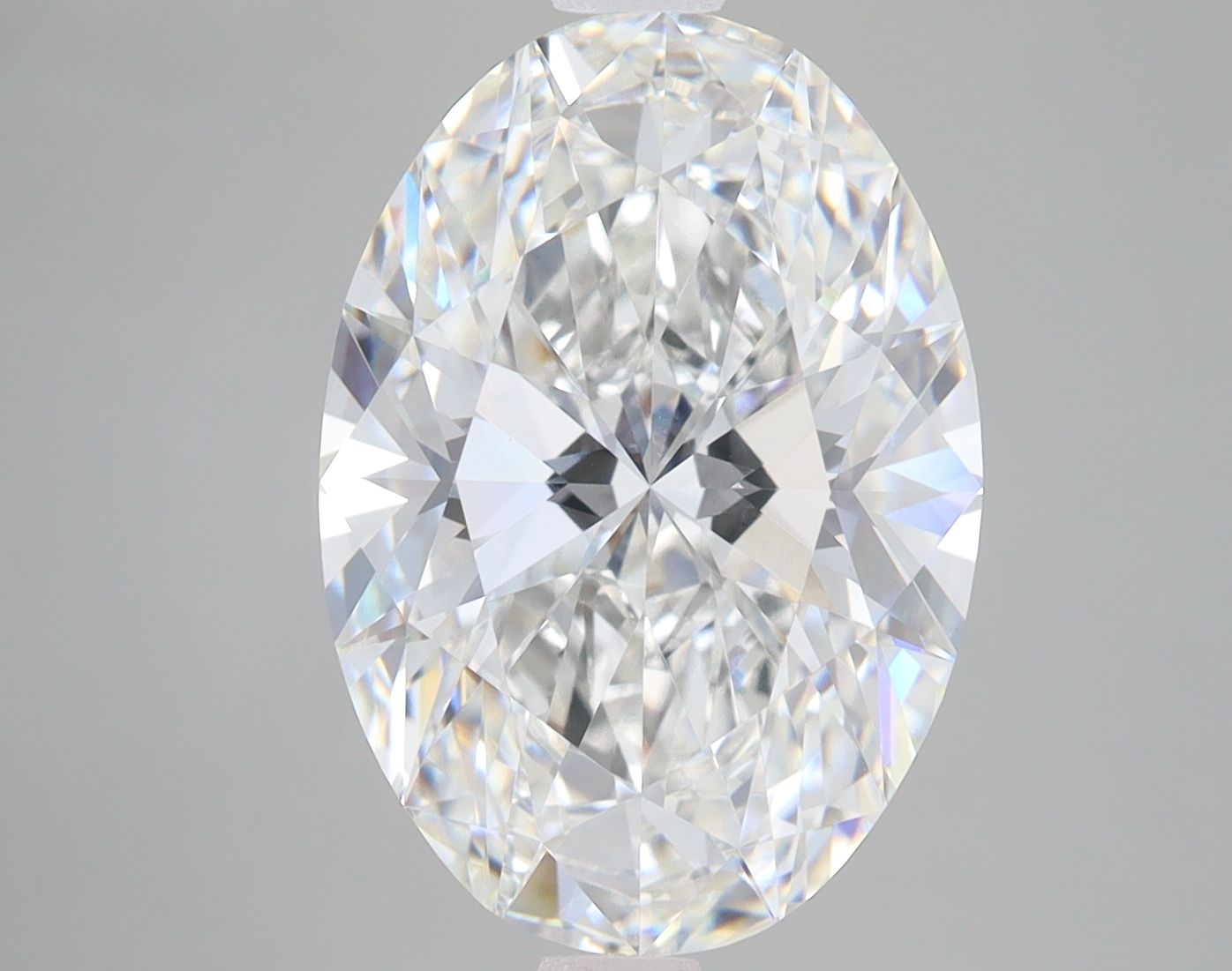 6.08 ct. oval Lab Grown Diamond front image