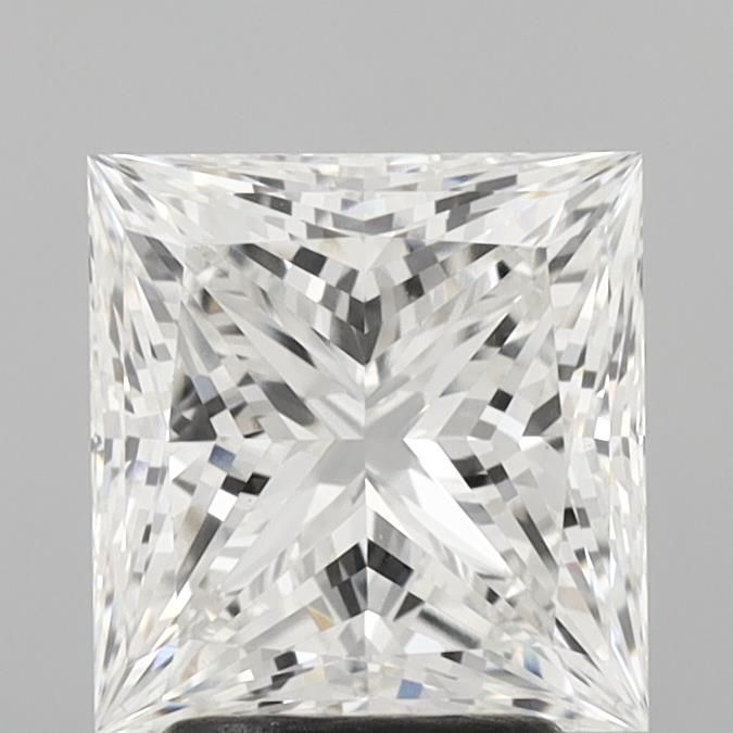 3.03 carat f VVS2 EX Cut IGI princess diamond