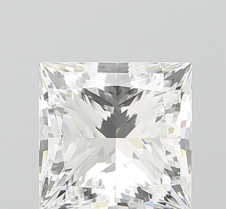 3.79 ct. princess Lab Grown Diamond front image