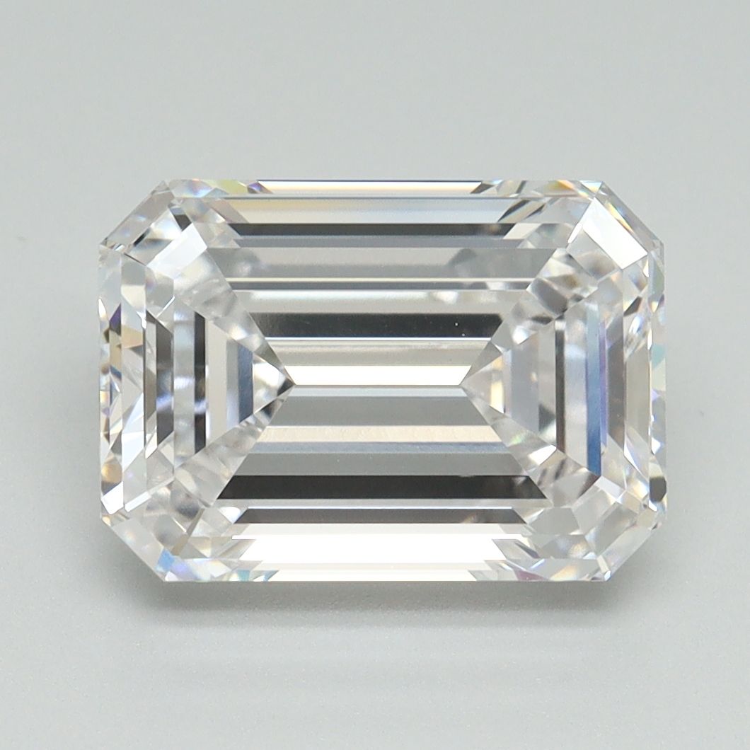 4.09 ct. emerald Lab Grown Diamond front image