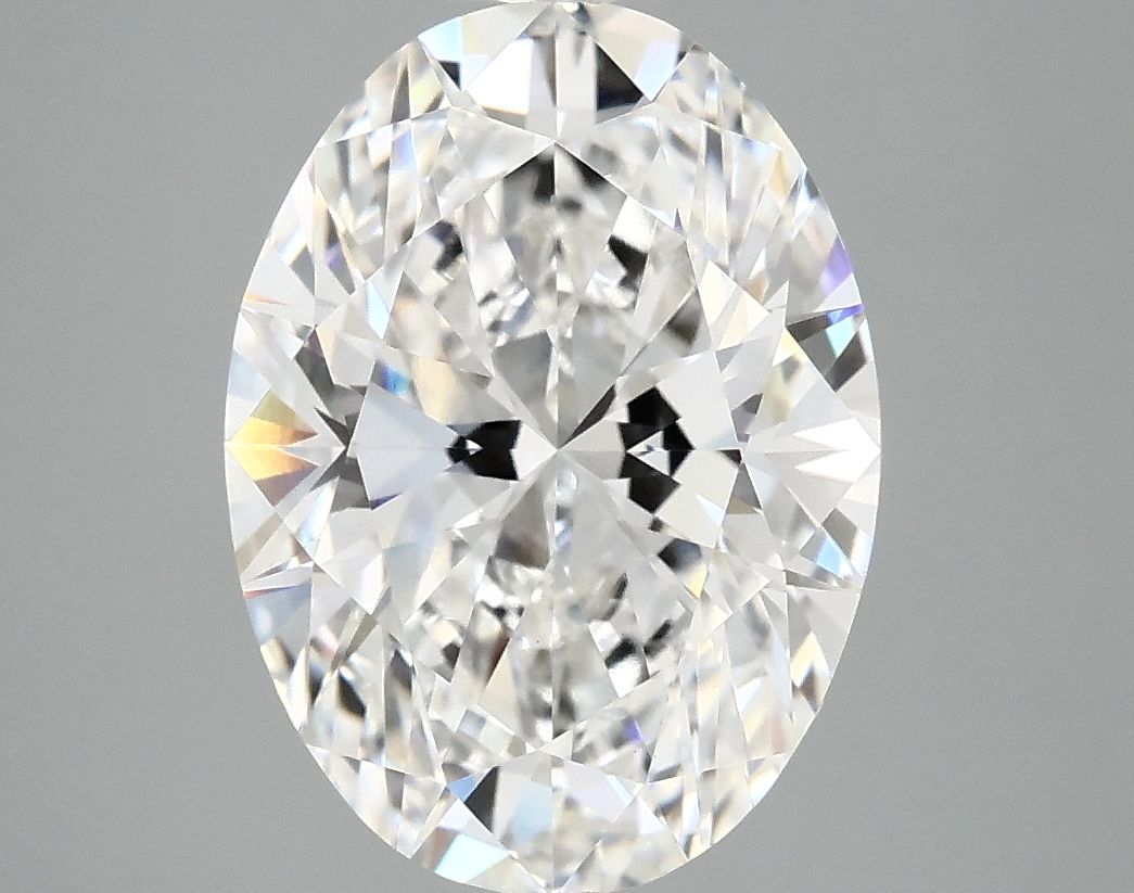4.10 ct. oval Lab Grown Diamond front image