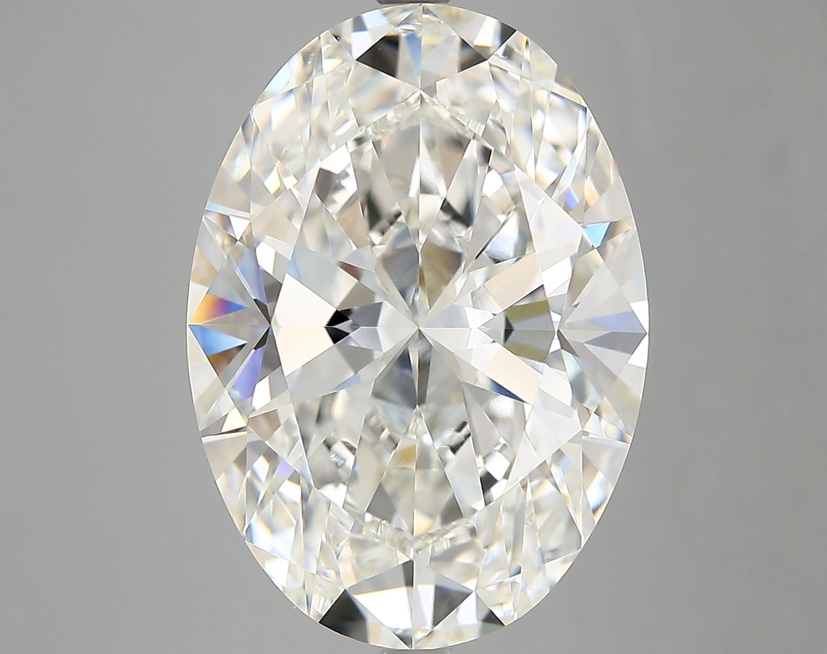 9.51 ct. oval Lab Grown Diamond front image