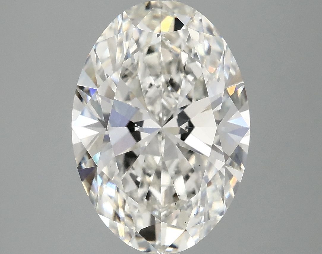 3.94 ct. oval Lab Grown Diamond front image