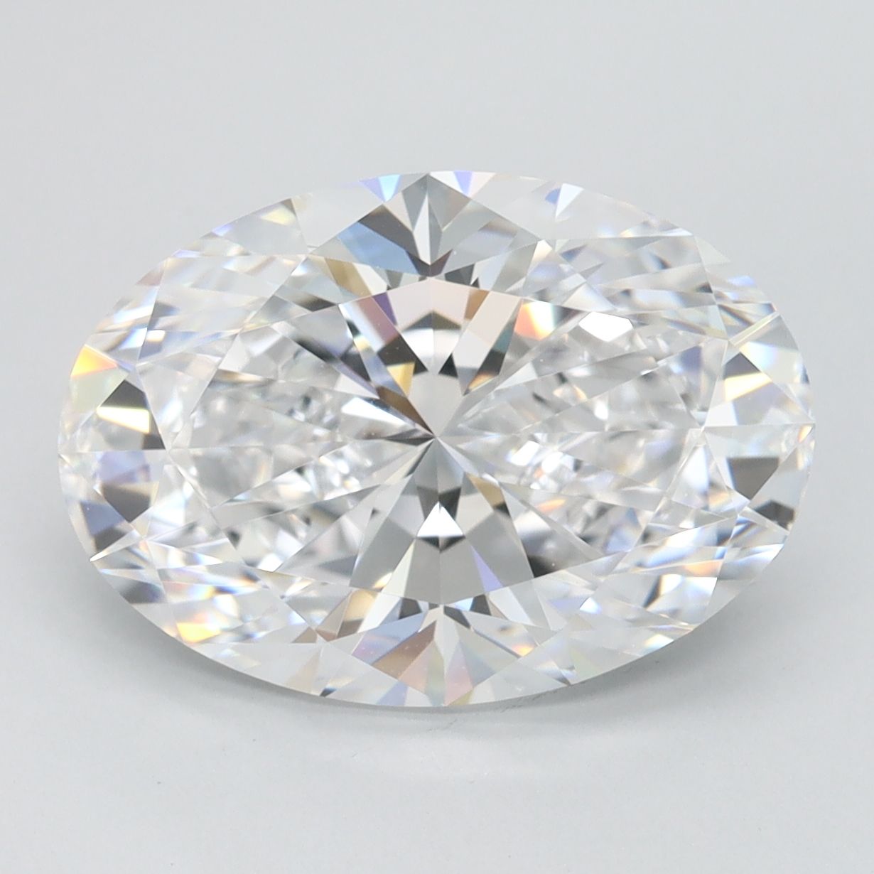4.02 ct. oval Lab Grown Diamond front image