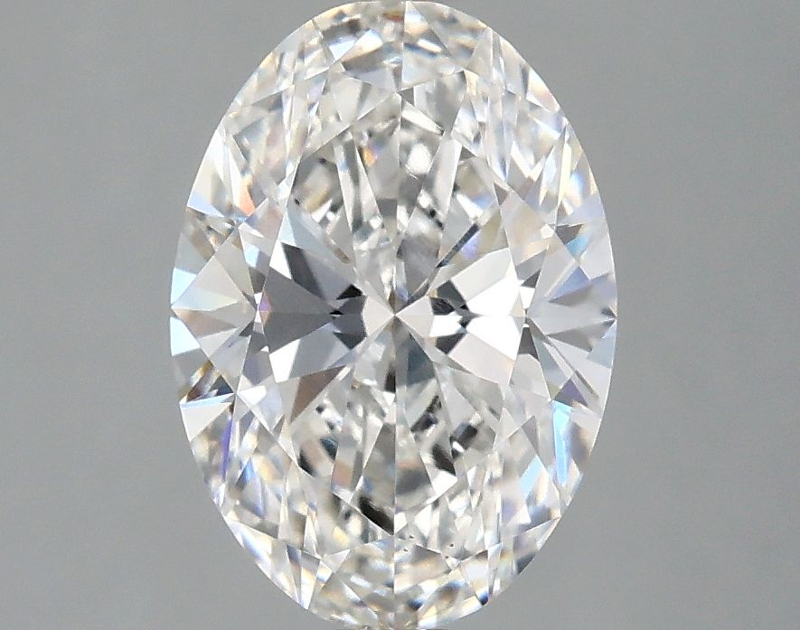 2.08 ct. oval Lab Grown Diamond front image