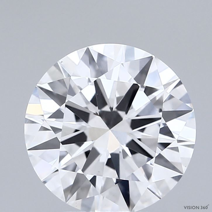 2.51 ct. round Lab Grown Diamond front image