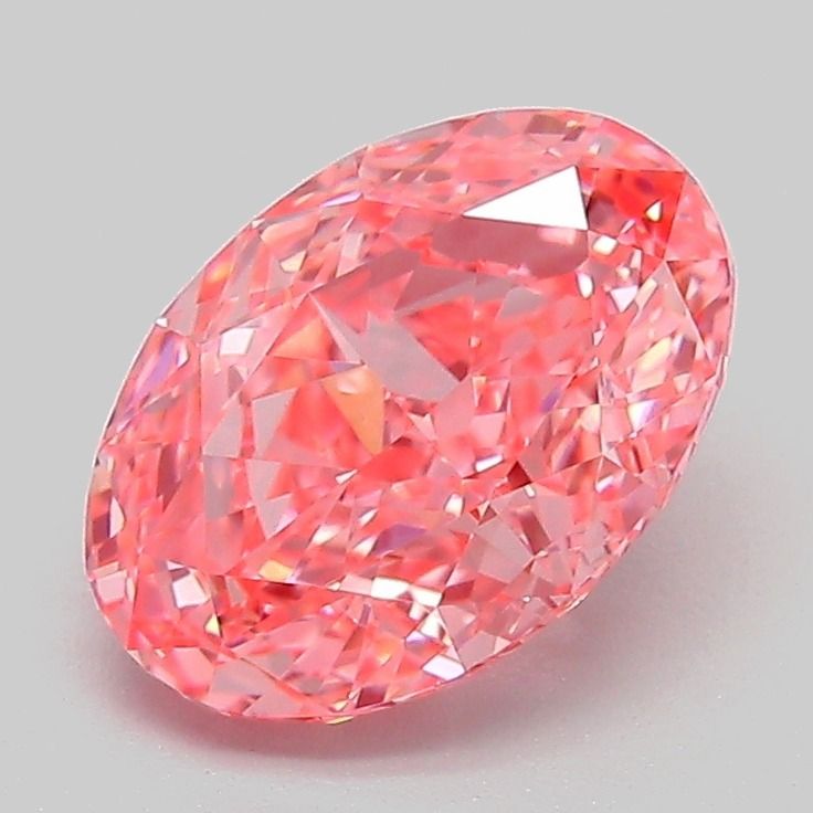 2.09 ct. oval Lab Grown Diamond front image