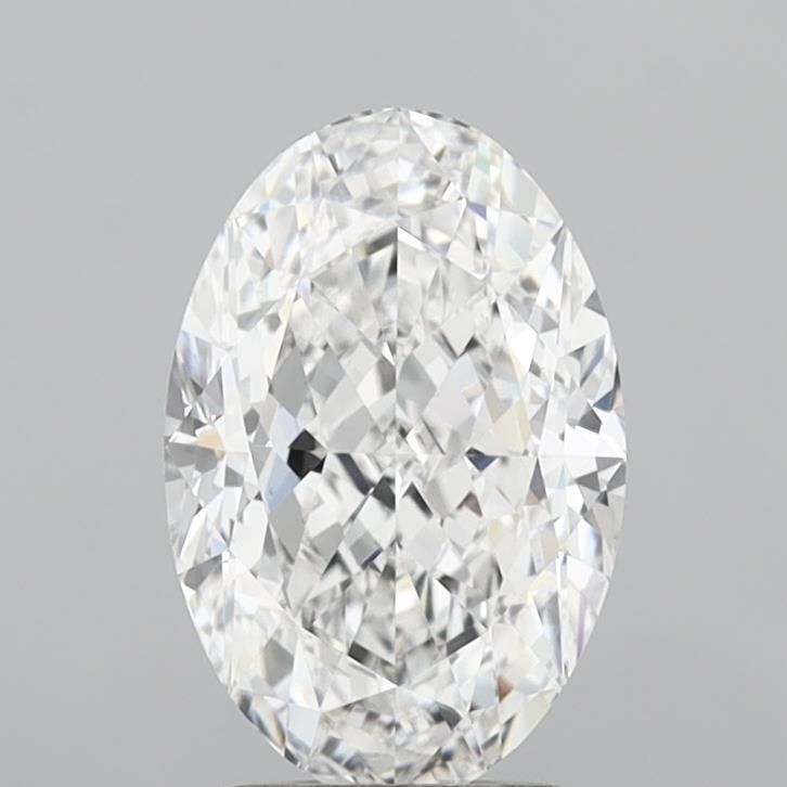 3.08 ct. oval Lab Grown Diamond front image