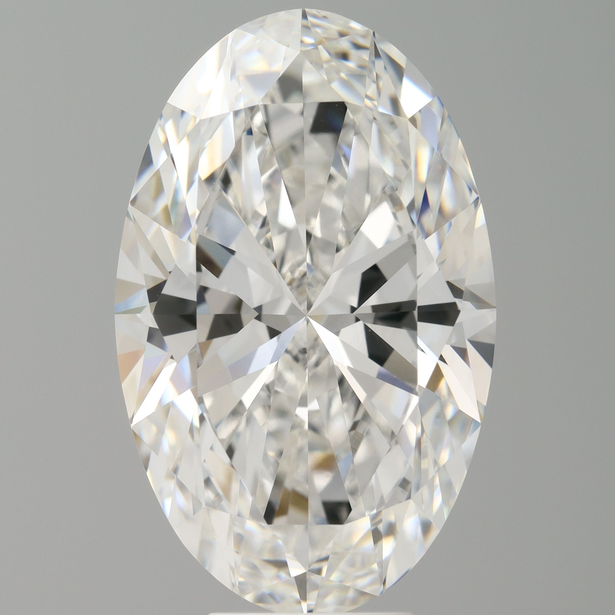 8.01 ct. oval Lab Grown Diamond front image