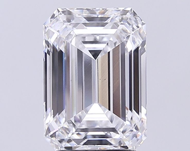 3.74 ct. emerald Lab Grown Diamond front image