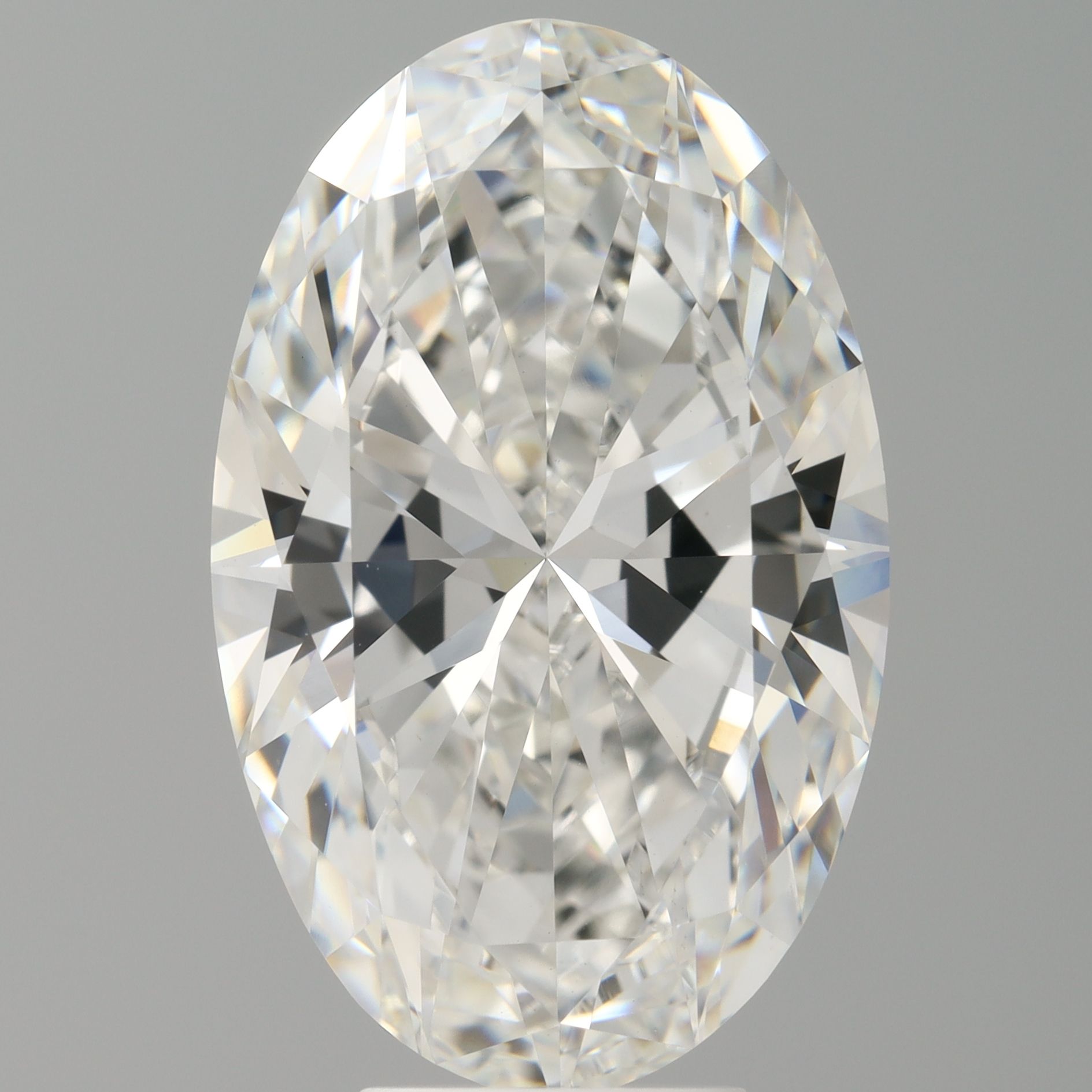 7.04 ct. oval Lab Grown Diamond front image