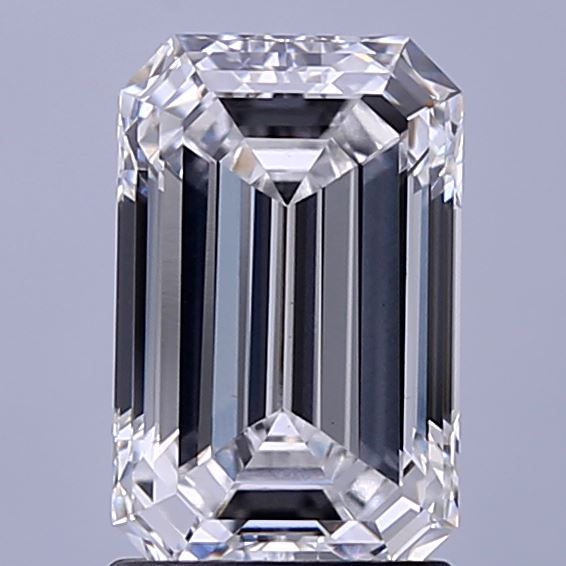 2.03 ct. emerald Lab Grown Diamond front image