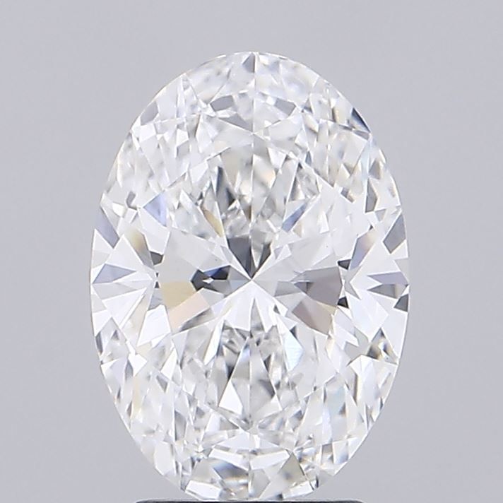 3.02 ct. oval Lab Grown Diamond front image
