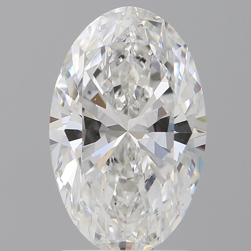 2.07 ct. oval Lab Grown Diamond front image